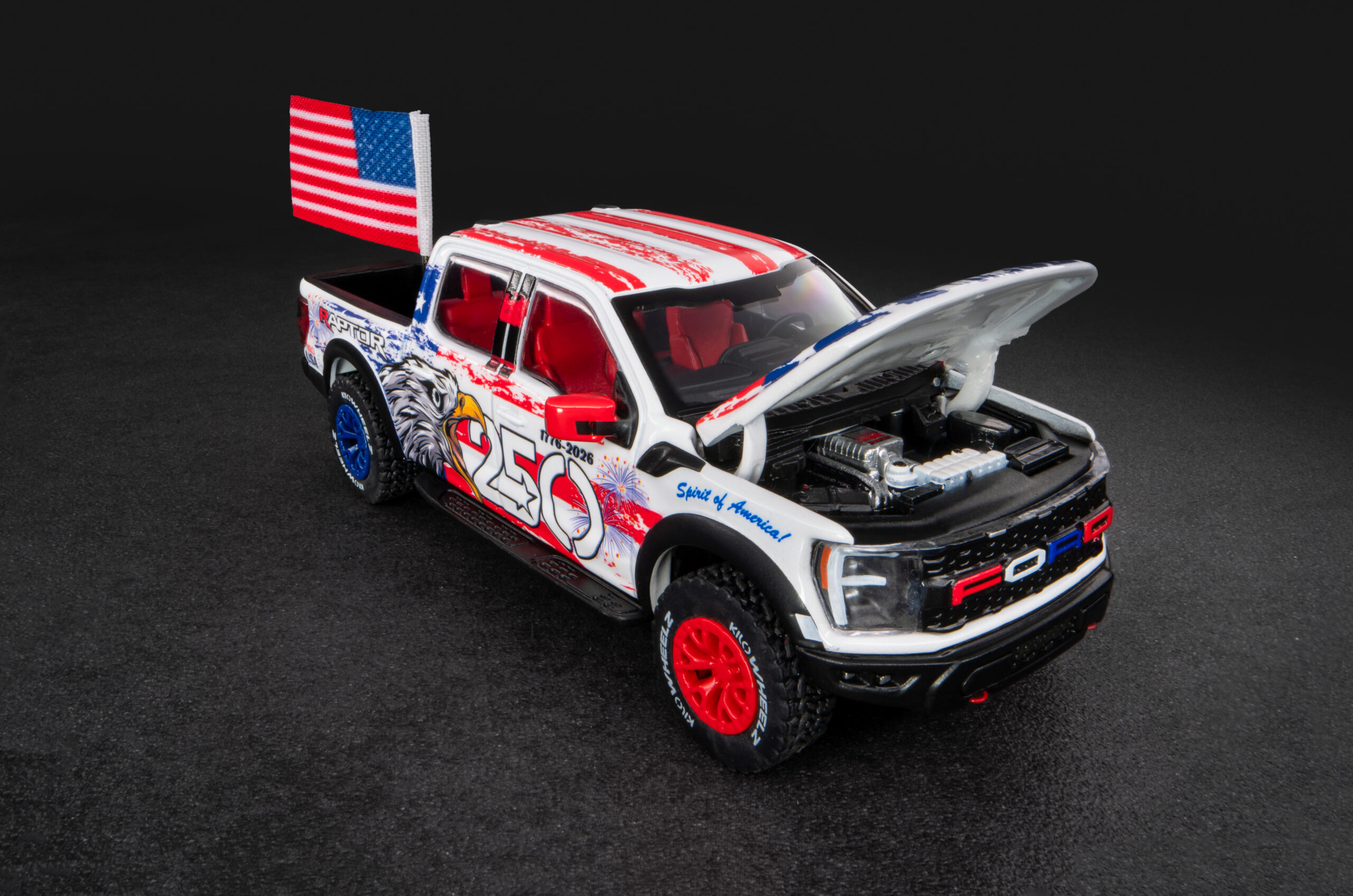 2023 Ford F-150 Raptor R 250th Anniversary die-cast